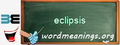 WordMeaning blackboard for eclipsis